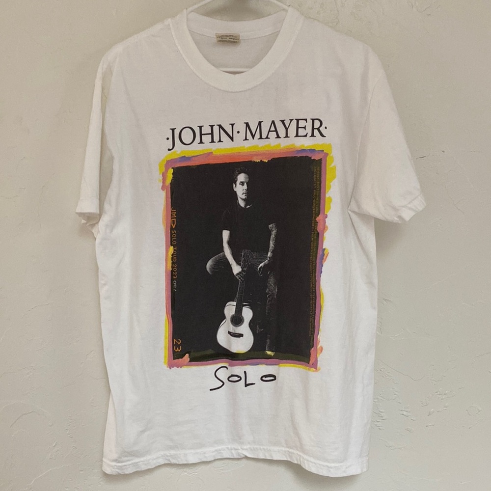 John Mayer Solo Tour tshirt size Large